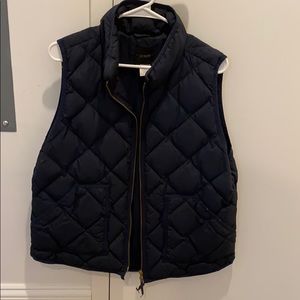 J crew puffer vest